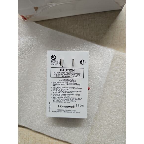 Honeywell Home CW200A Winter Watchman Temperature Alert - Picture 5 of 6